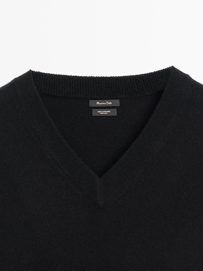 Massimo Dutti Cashmere Women Jumpers Black | US-PA8374601