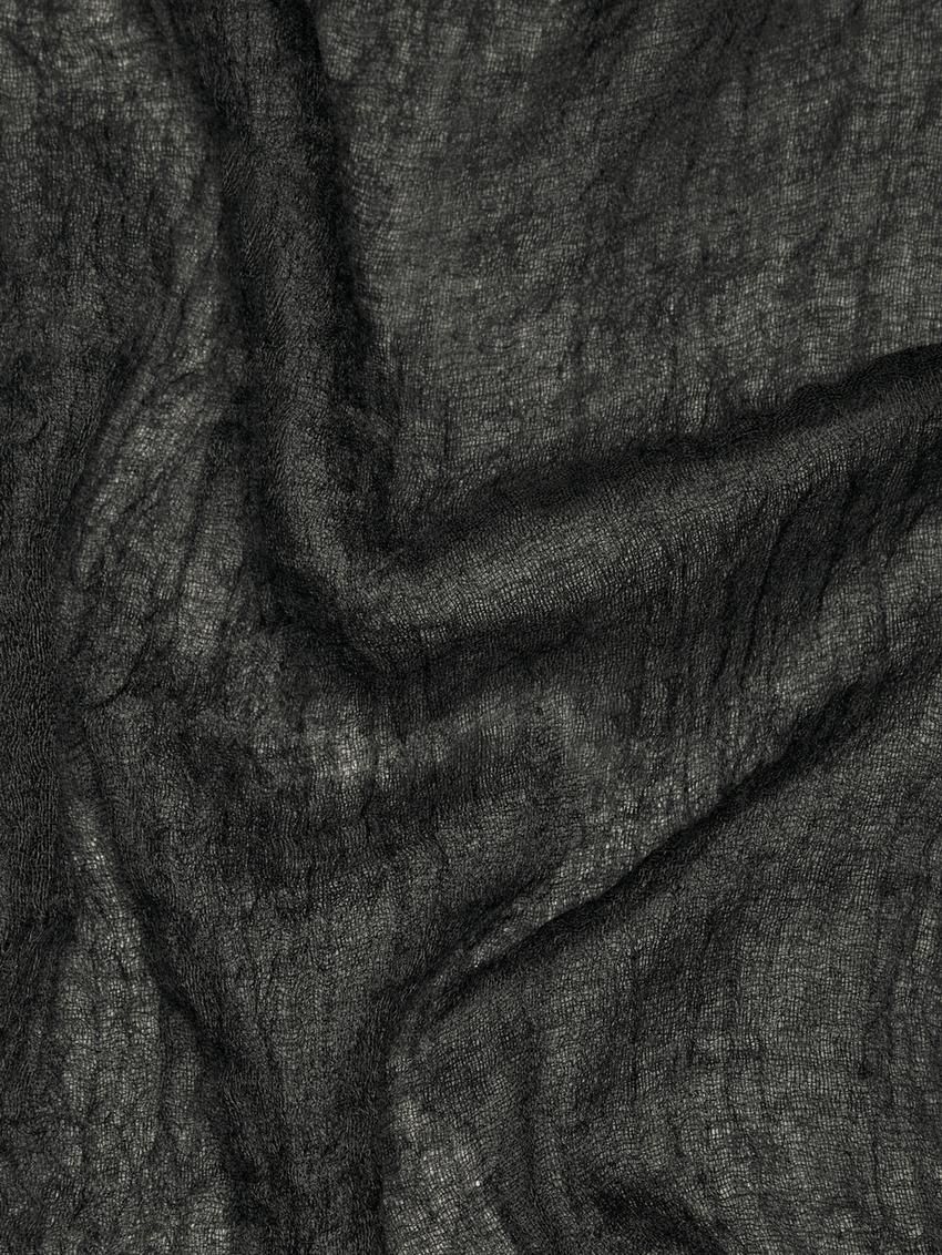 Massimo Dutti Cashmere Women Scarf Dark Grey | US-MA7905623