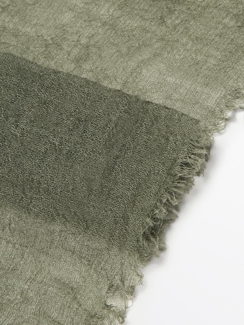 Massimo Dutti Cashmere Women Scarf Green | US-UQ7934680
