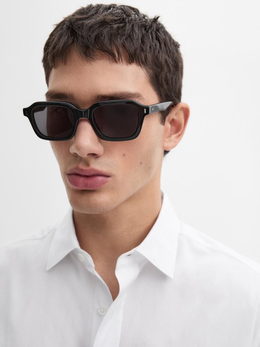 Massimo Dutti Cotton Poplin Men Shirts White | US-MY8530179