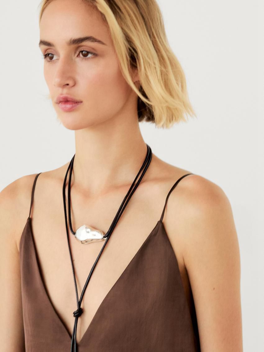 Massimo Dutti Cotton Satin Camisole Midi Women Dress Chocolate | US-SQ5890216