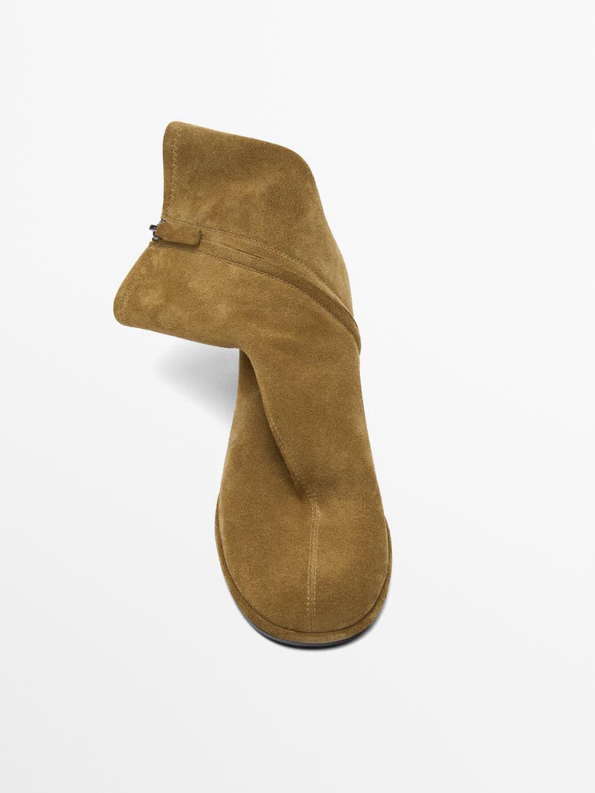 Massimo Dutti High-heel Women Ankle Boots Brown | US-PK1720384