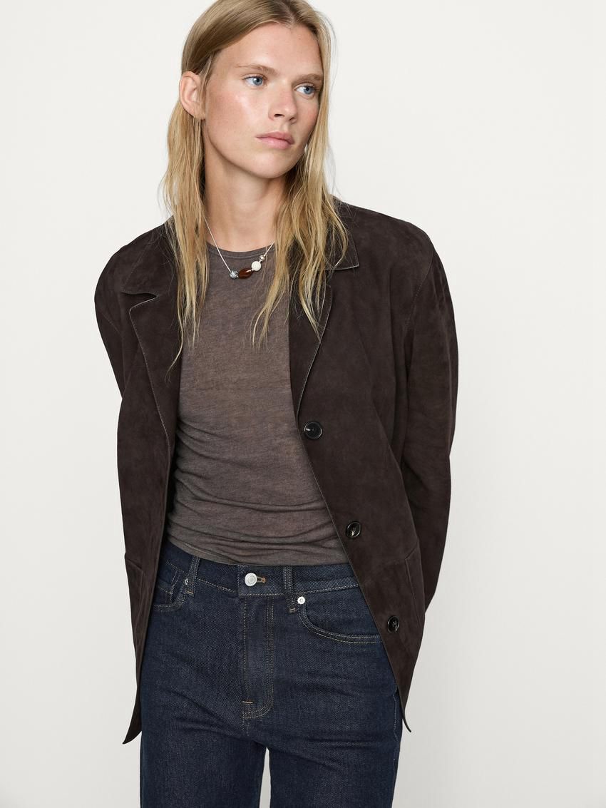 Massimo Dutti High-waist Straight-leg Comfort Women Jeans Dark Blue | US-TK9051467