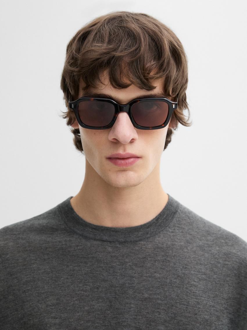 Massimo Dutti Lightweight Cashmere Knitted Men Jumpers Dark Grey | US-GH5036721
