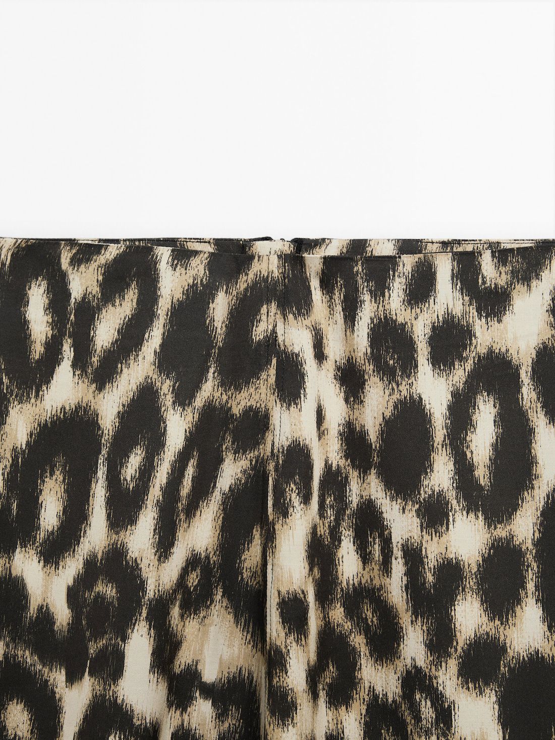 Massimo Dutti Long Animal Print Co-ord Women Skirts Leopard | US-ON6738125