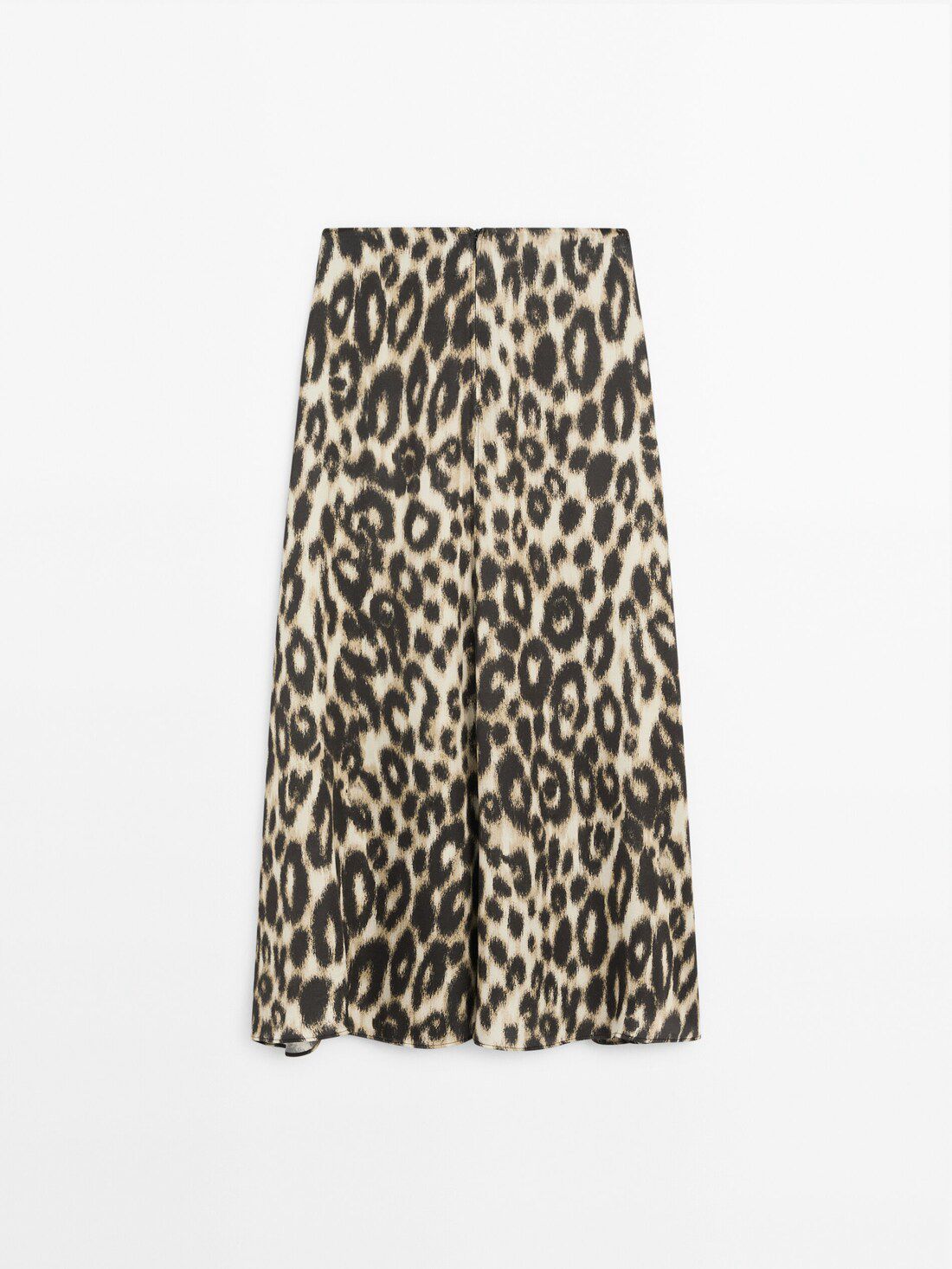 Massimo Dutti Long Animal Print Co-ord Women Skirts Leopard | US-ON6738125