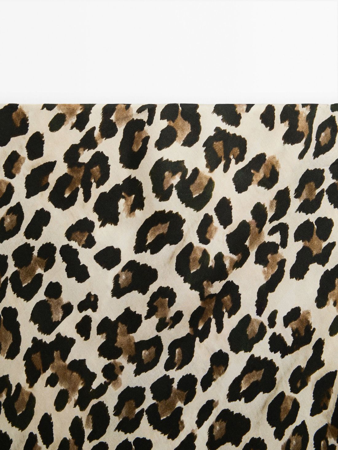 Massimo Dutti Long Animal Print Women Skirts Leopard | US-LD9514703