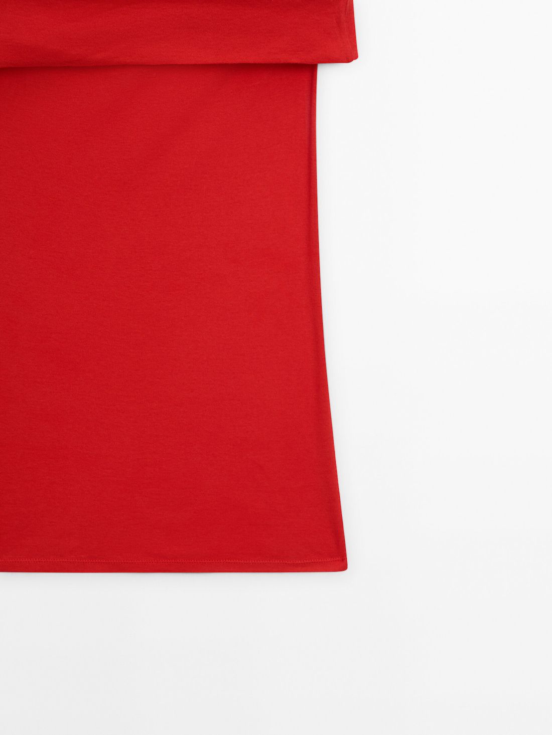 Massimo Dutti Off-the-shoulder Women Top Red | US-XE7091853