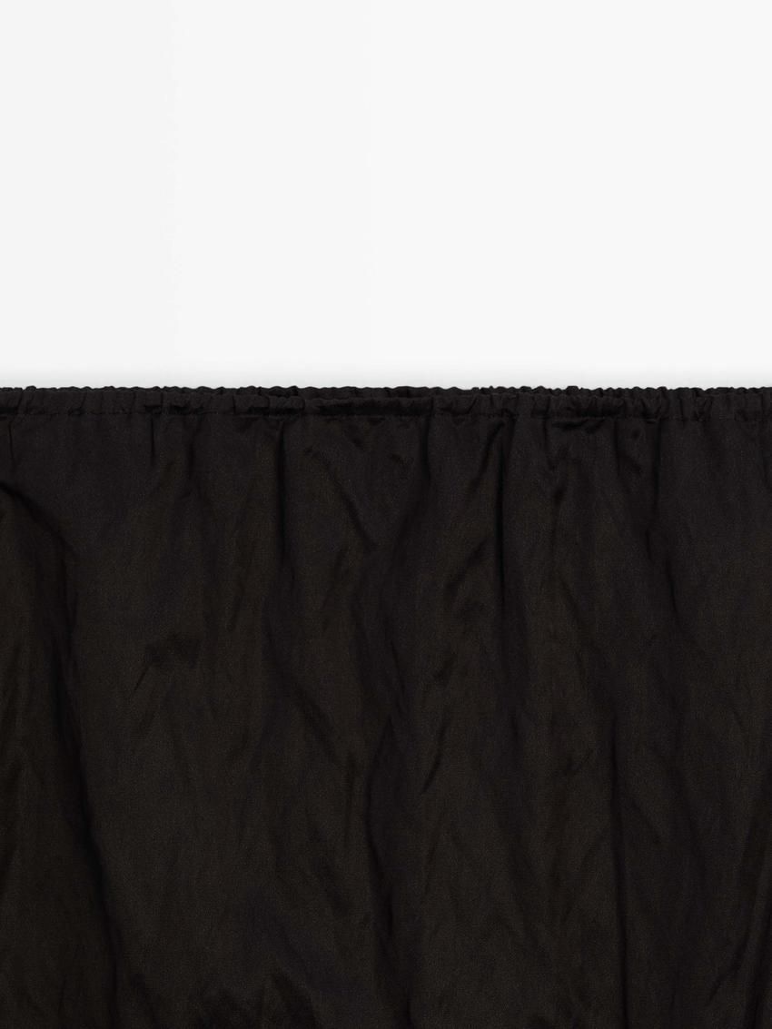 Massimo Dutti Ombré Midi Women Skirts Black / Beige / Cream | US-FC9286170