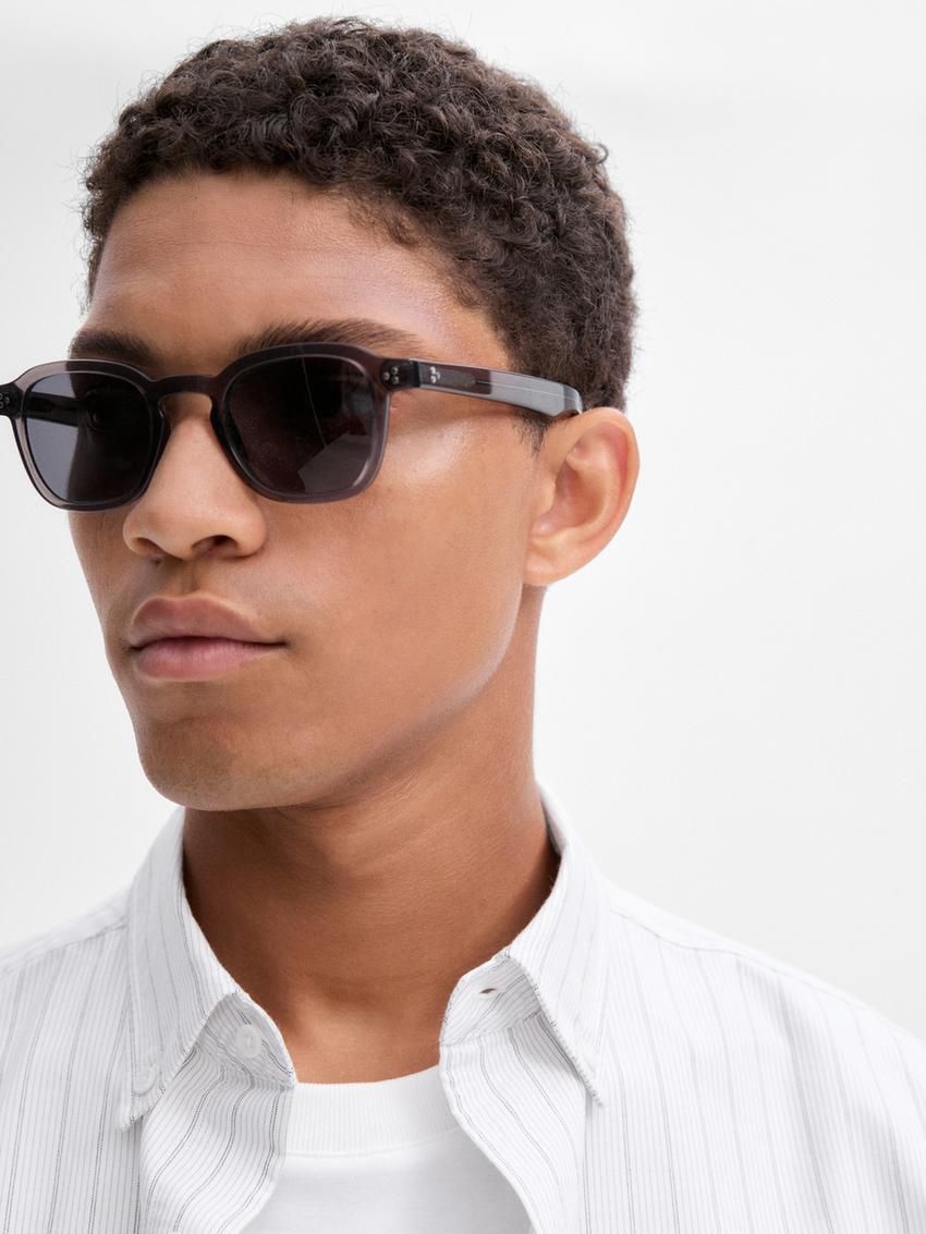 Massimo Dutti Regular Fit With Striped Detail Men Shirts White | US-HV3985740