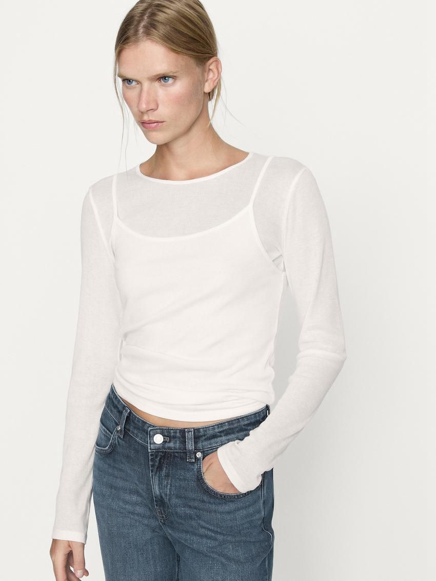 Massimo Dutti Slim Fit Mid-rise Cropped Women Jeans Blue | US-DA3508269