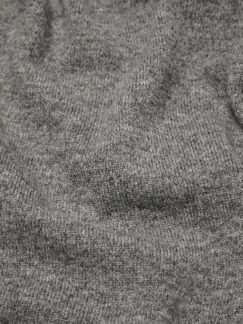 Massimo Dutti Wool Blend Women Scarf Grey | US-FS9187035